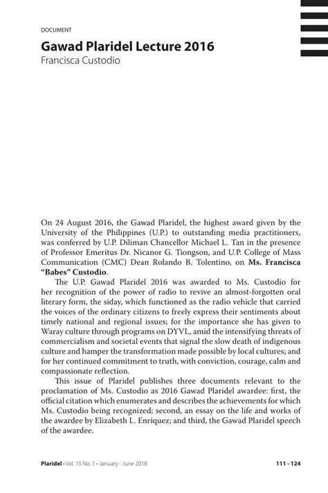 DOCUMENT Gawad Plaridel Lecture 2018.